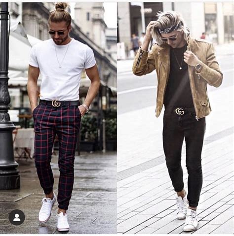 best way to rock a gucci belt men|outfits for Gucci belt.